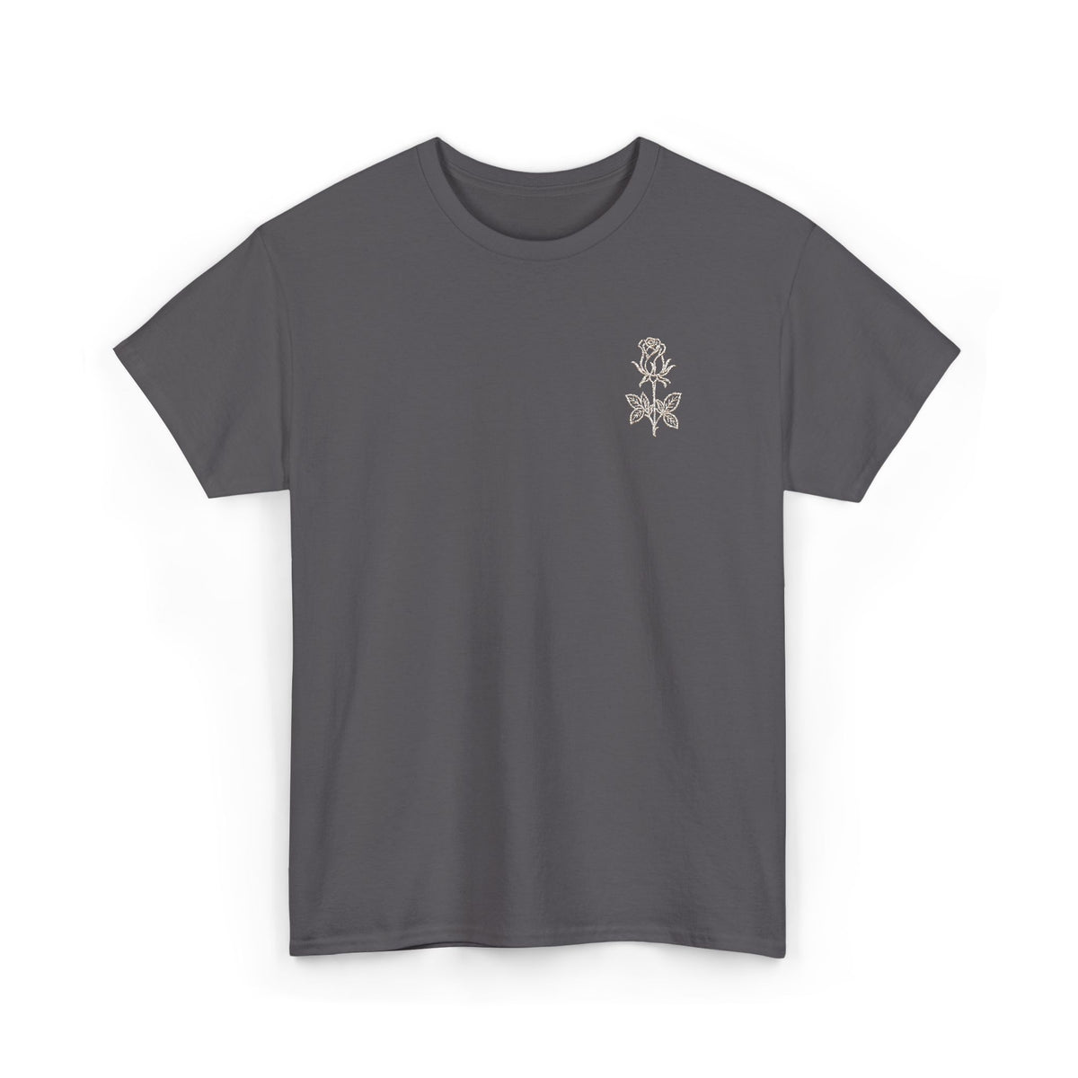 Minimalist Floral Sketch T-Shirt