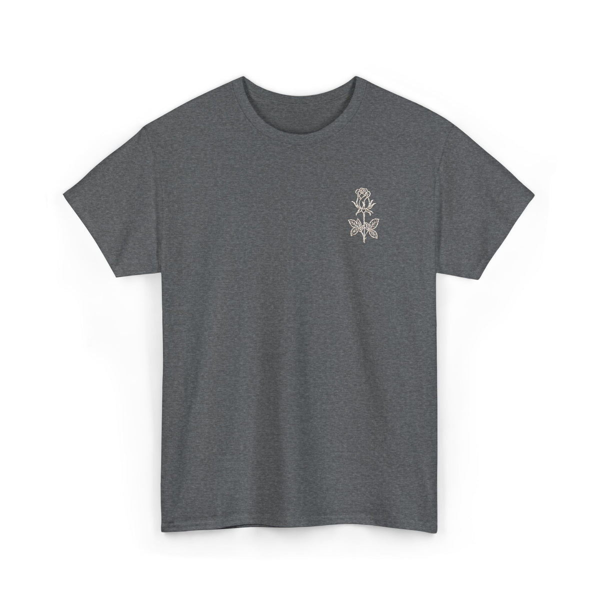 Minimalist Floral Sketch T-Shirt