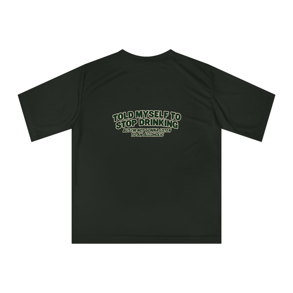 Stop Drinking Alcohol Awareness Performance T-Shirt